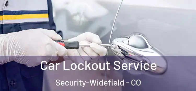 Car Lockout Service Security-Widefield - CO