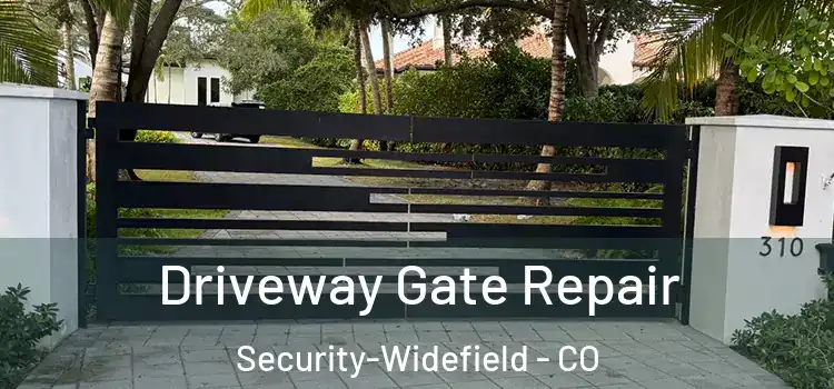 Driveway Gate Repair Security-Widefield - CO