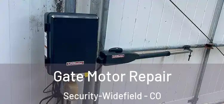Gate Motor Repair Security-Widefield - CO