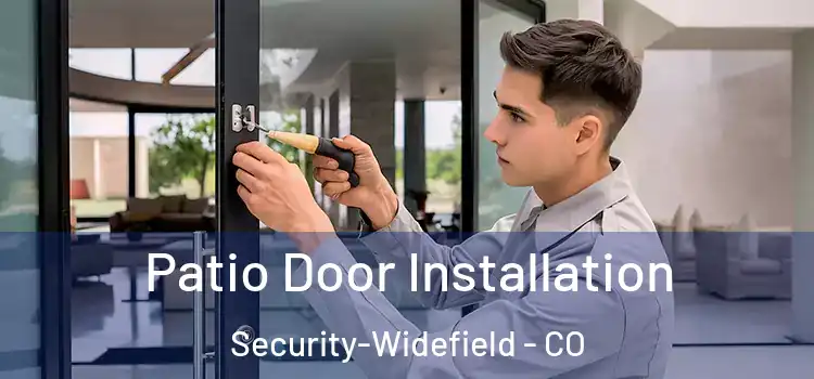  Patio Door Installation Security-Widefield - CO